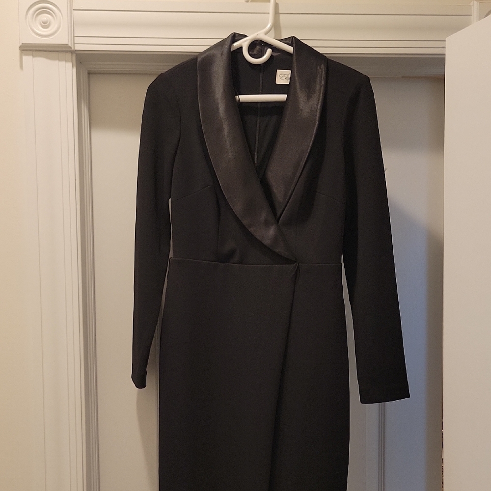 Eliza J Elegant Black Dress